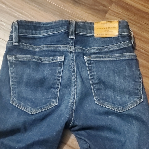 Lucky Brand Medium Blue Skinny Jeans - Picture 4 of 5